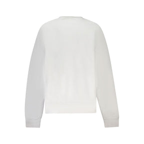 Calvin Klein Weißer Baumwollpullover für Frauen
