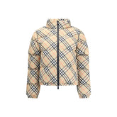 Burberry Karo-Daunenjacke