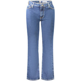 Guess Jeans Blaue Baumwoll-Jeans für Frauen
