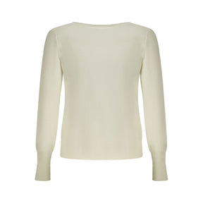 Guess Jeans Weißer Viskose Pullover für Frauen