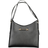 Guess Jeans Schwarz Polyethylen Frauen Handtasche