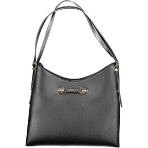 Guess Jeans Schwarz Polyethylen Frauen Handtasche