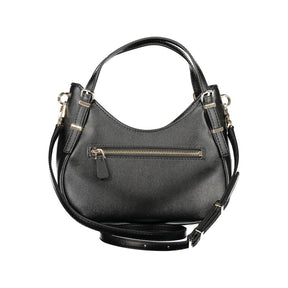 Guess Jeans Schwarz Polyethylen Frauen Handtasche