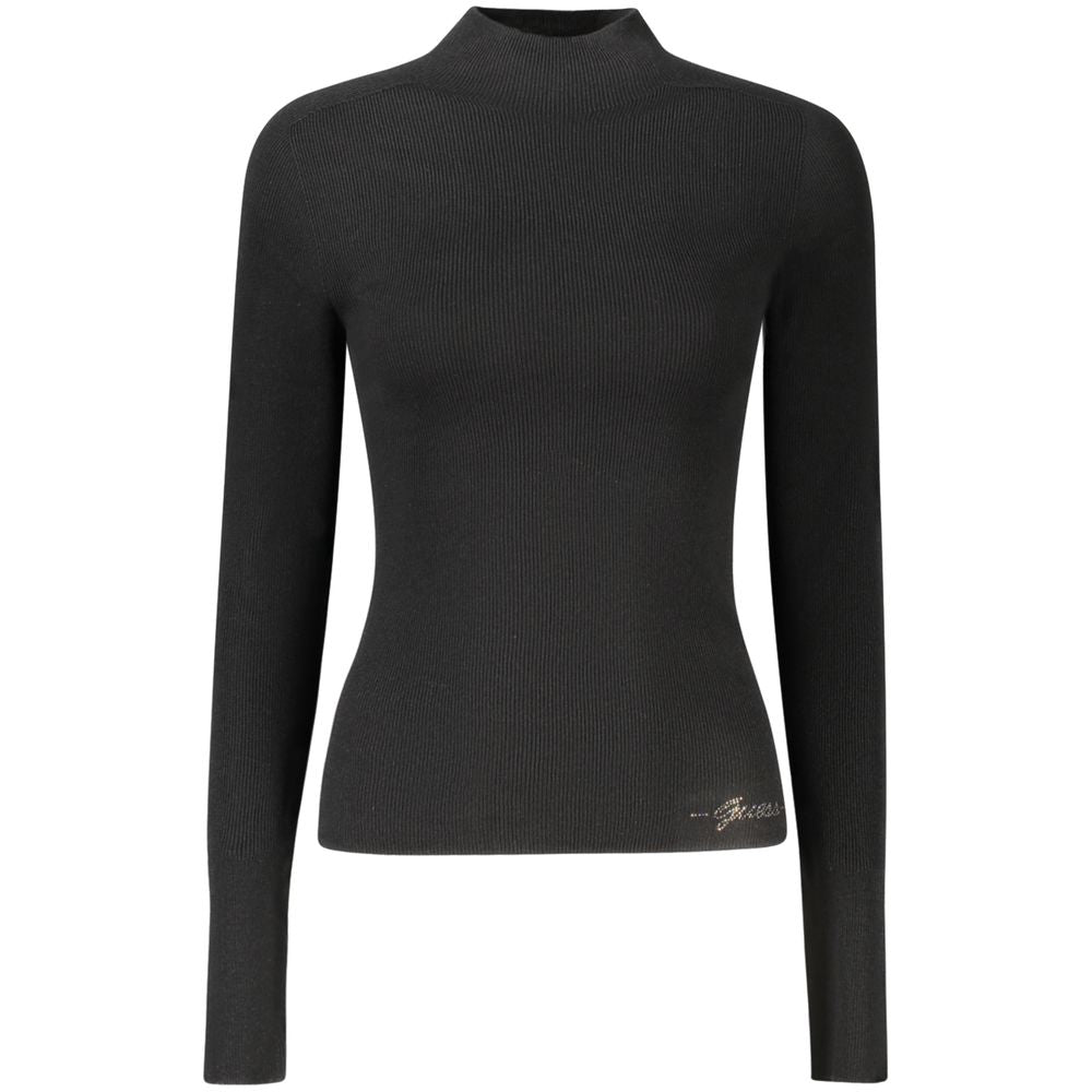 Guess Jeans Schwarzer Pullover aus Wolle für Frauen