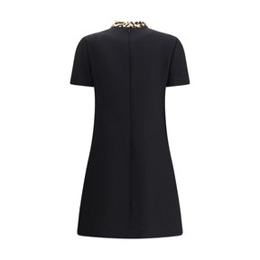 Valentino Kurzes Kleid aus Crêpe Couture