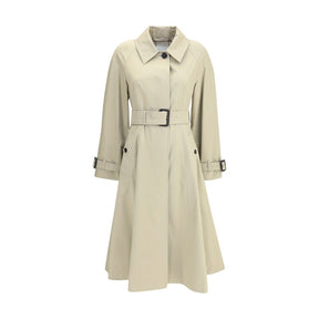 Burberry Ellingham langer Trenchcoat aus Gabardine in Passform und Faltenwurf