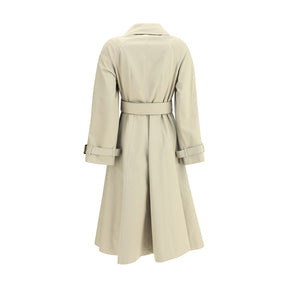 Burberry Ellingham langer Trenchcoat aus Gabardine in Passform und Faltenwurf