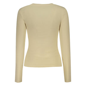 Guess Jeans Beige Baumwolle Frauen T-Shirt