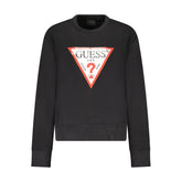 Guess Jeans Schwarzer Baumwollpullover für Frauen
