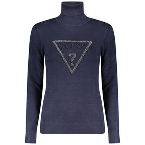 Guess Jeans Blauer Viskose Pullover für Frauen