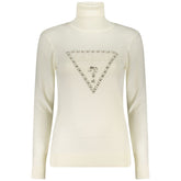 Guess Jeans Weißer Viskose Pullover für Frauen