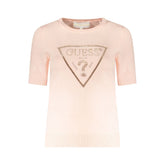 Guess Jeans Rosa Viskose-Pullover