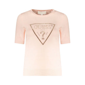 Guess Jeans Rosa Viskose-Pullover