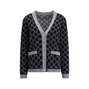 Gucci GG Supreme wendbare Strickjacke