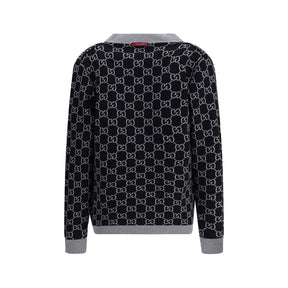 Gucci GG Supreme wendbare Strickjacke
