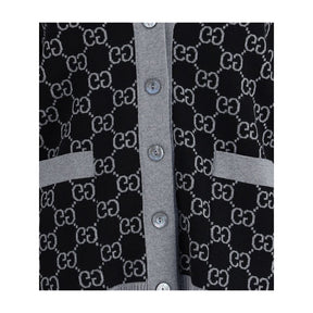 Gucci GG Supreme wendbare Strickjacke