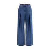 Dolce & Gabbana Gerade Jeans mit Anstecknadeln