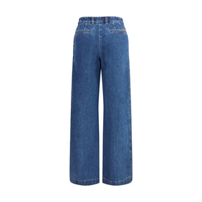 Dolce & Gabbana Gerade Jeans mit Anstecknadeln