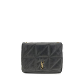 Saint Laurent Schultertasche aus schwarzem Lammleder Ovis Aries