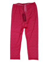 Dolce & Gabbana Fuchsia Logo Spitze Enge Midi-Hose Unterwäsche