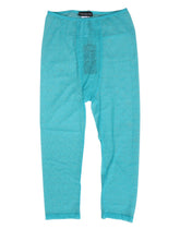 Dolce & Gabbana Hellblaue Logo-Spitze Enge Midi-Hose Unterwäsche
