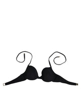 Dolce & Gabbana Schwarzer Bügel Push Up Balconette BH Unterwäsche