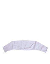 Dolce & Gabbana Weißes Nylon trägerloses Korsett Top Unterwäsche