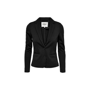 Only Schwarzer Viskose-Blazer