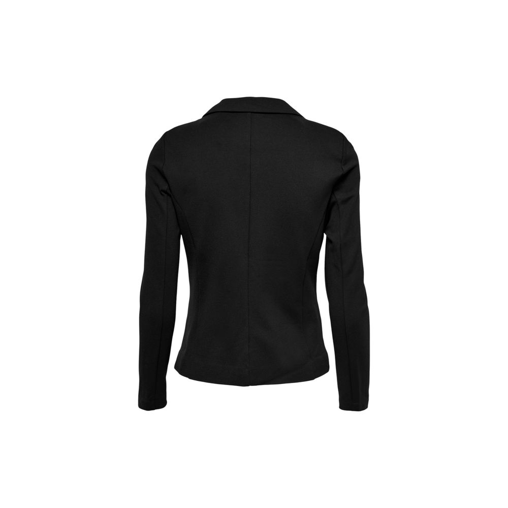 Only Schwarzer Viskose-Blazer