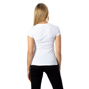 Armani Exchange T-Shirt aus weißer Baumwolle