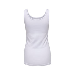 Only Weißes Baumwoll-Tank-Top