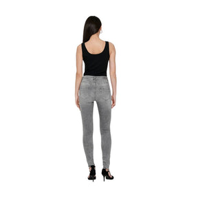 Only Schwarzes Baumwoll-Tank-Top