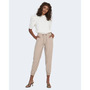 Only Beige Viskosehose