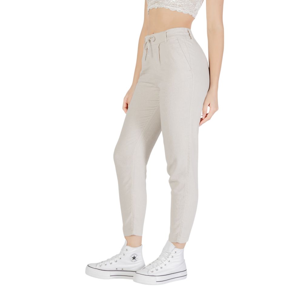 Only Bicolor Leinenhose