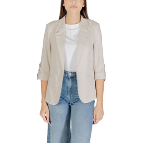 Only Beige Leinenblazer