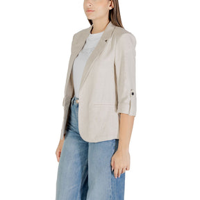 Only Beige Leinenblazer
