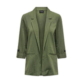 Only Grüner Viskose-Blazer