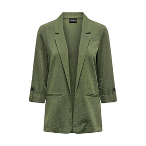 Only Grüner Viskose-Blazer