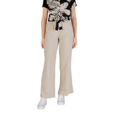 Only Beige Leinenhose