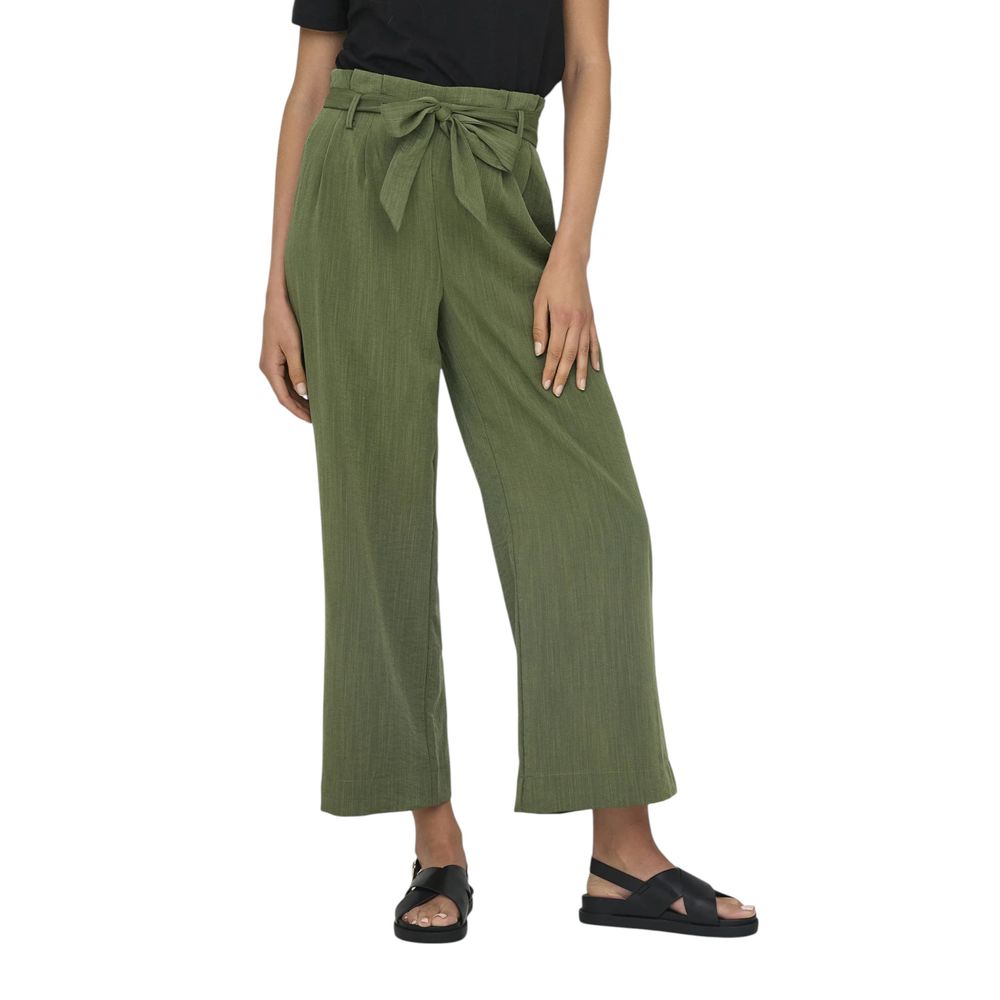 Only Grüne Viskosehose
