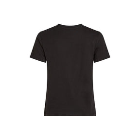 Calvin Klein Jeans Schwarzes T-Shirt aus recycelter Baumwolle