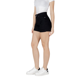 Calvin Klein Jeans Schwarz Baumwolle kurz