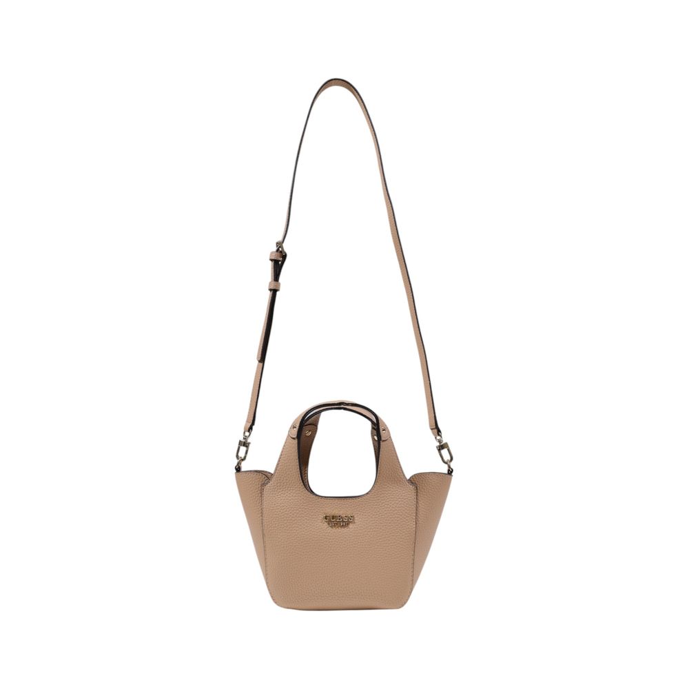 Guess Beige Polyethylen Handtasche