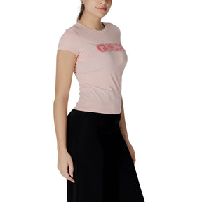 Guess Multicolor T-Shirt aus Baumwolle