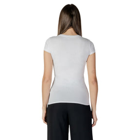 Guess T-Shirt aus weißer Baumwolle