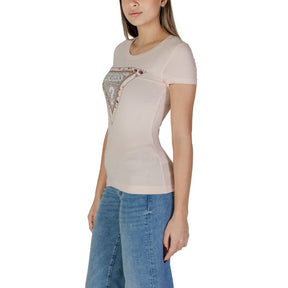 Guess Multicolor T-Shirt aus Baumwolle