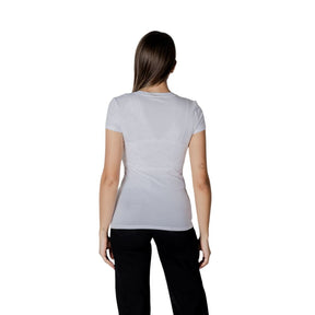 Armani Exchange T-Shirt aus weißer Baumwolle