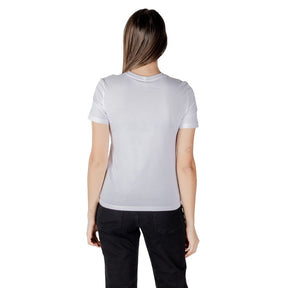 Only Weißes T-Shirt aus Bio-Baumwolle