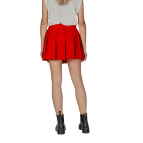 Only Rotes recyceltes Polyester Mini
