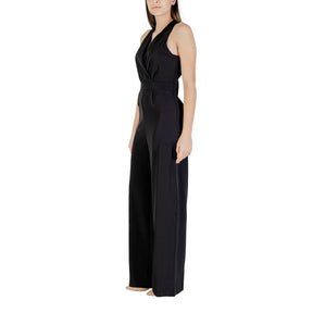 Only Schwarzer Jumpsuit aus recyceltem Polyester